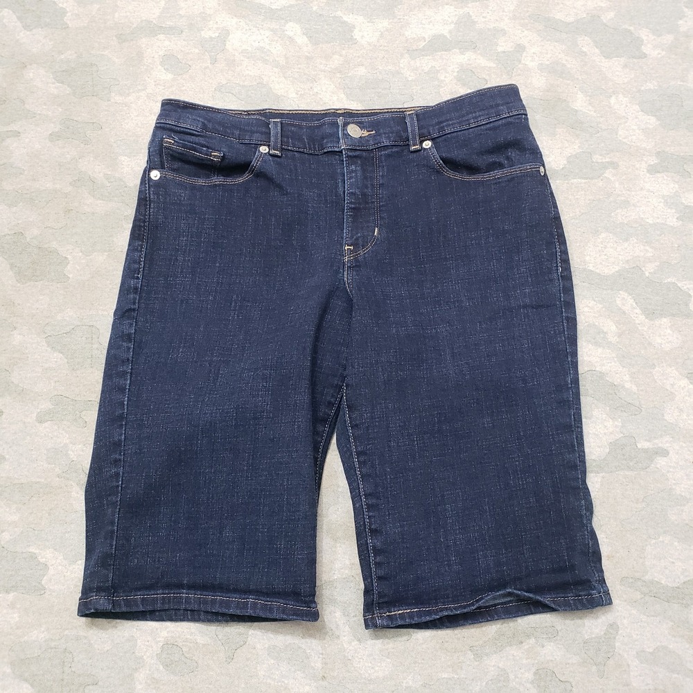 Levi's‎ Shorts Womens 29 Blue Pockets Classic Bermuda Denim